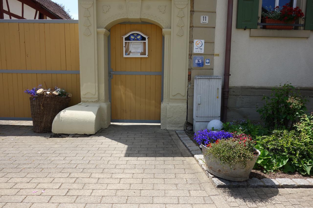 Zehnthof Hotell Geldersheim Eksteriør bilde
